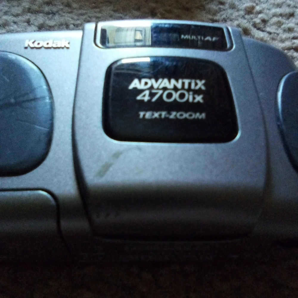 Vintage Kodak Advantix 4700ix Text-Zoom Multi AF Film Camera 30-60mm Untested